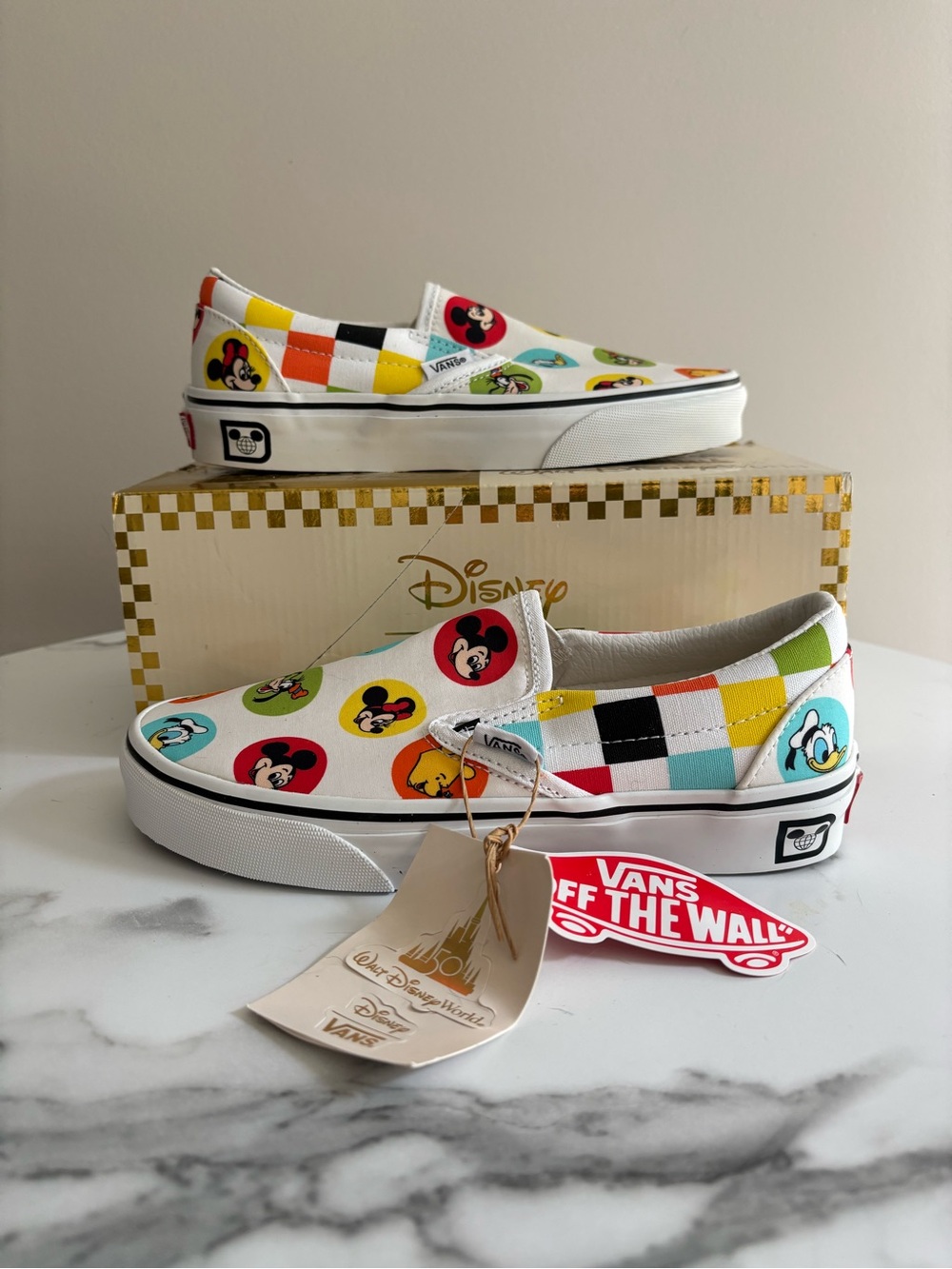 Vans x Disney World 50th Anniversary Classic Slip-On sneakers